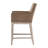 Upholstered Counter Stool with Solid Wood Frame-1321226039