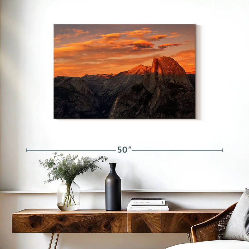 Chaîne de montagnes du parc Alvord Yosemite, H 24 po x l 36 po