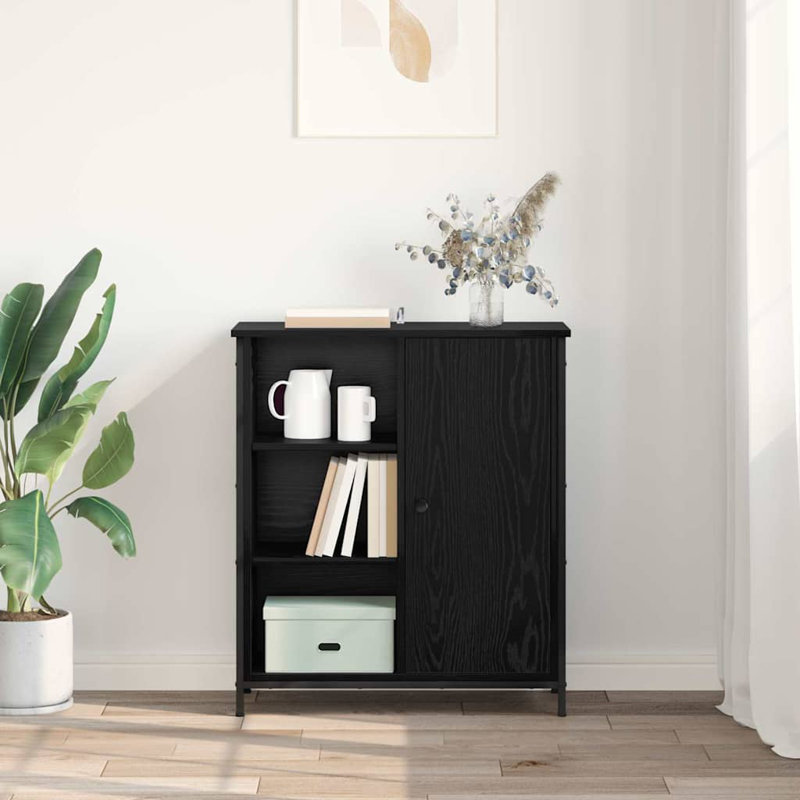 Sideboard Accent Chest, Black Oak
