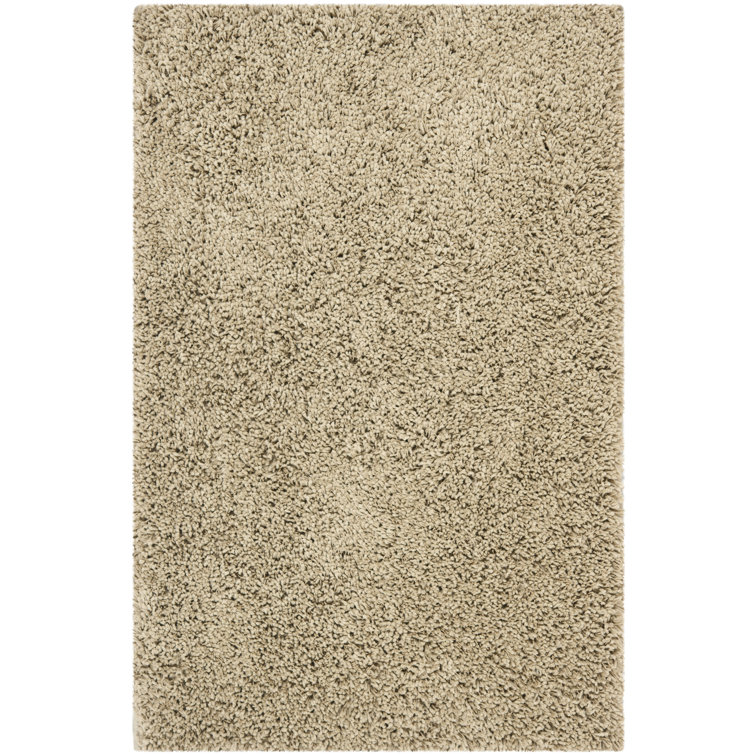 Assar Handmade Tufted Brown Rug