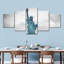 Statue of Liberty USA, ensemble de 5 statues sur toile Liberty-1256018284