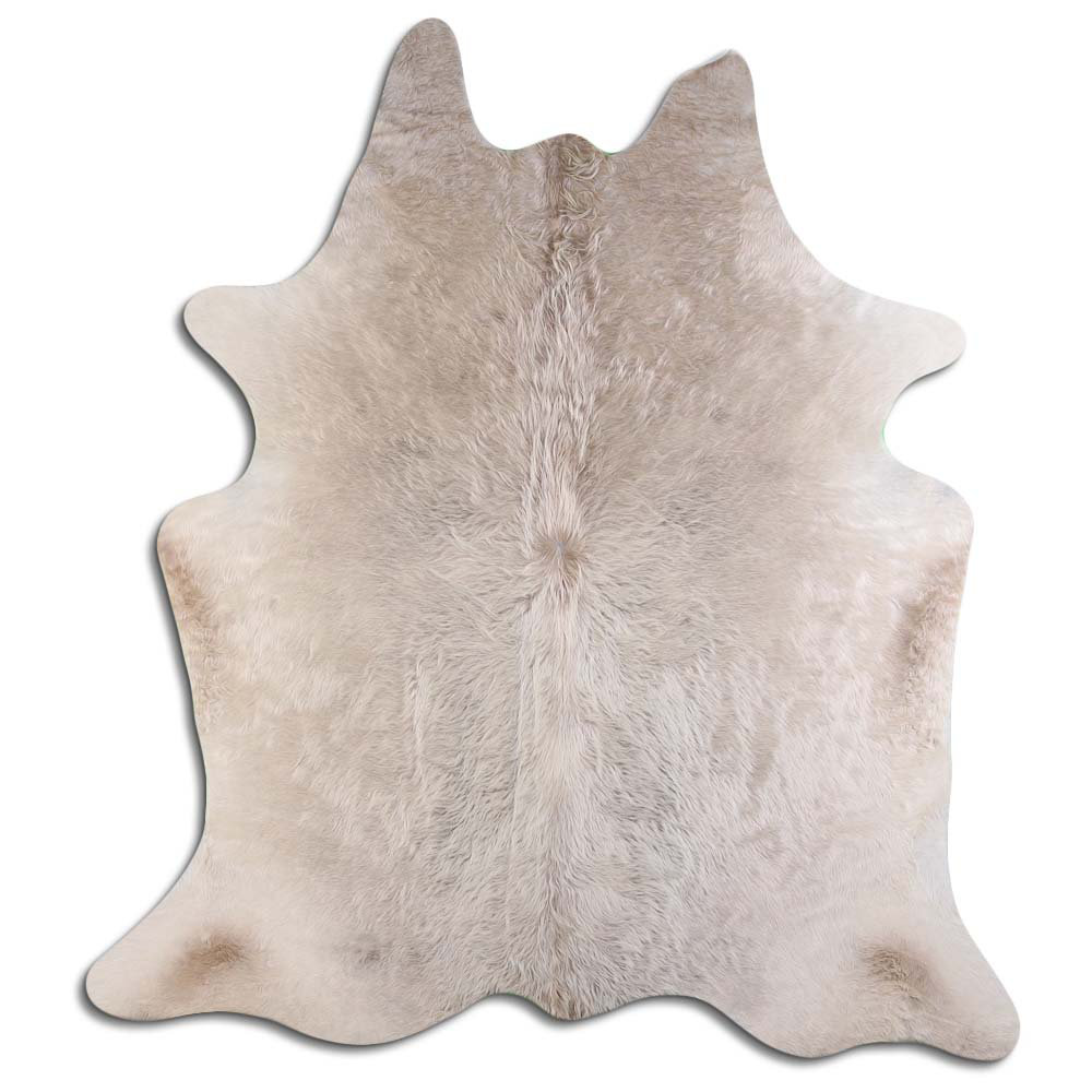 Foundry Select NATURAL HAIR ON Cowhide RUG LIGHT CHAMPAGNE 3 - 5 M ...