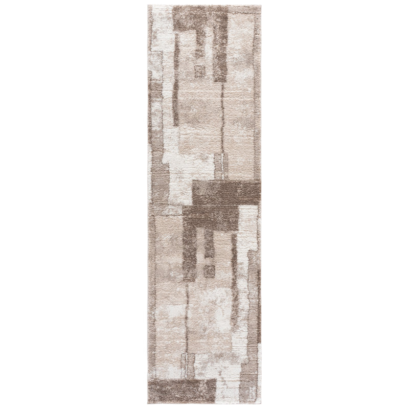 Northport Performance Abstract Rug, Runner 2'3" x 8'