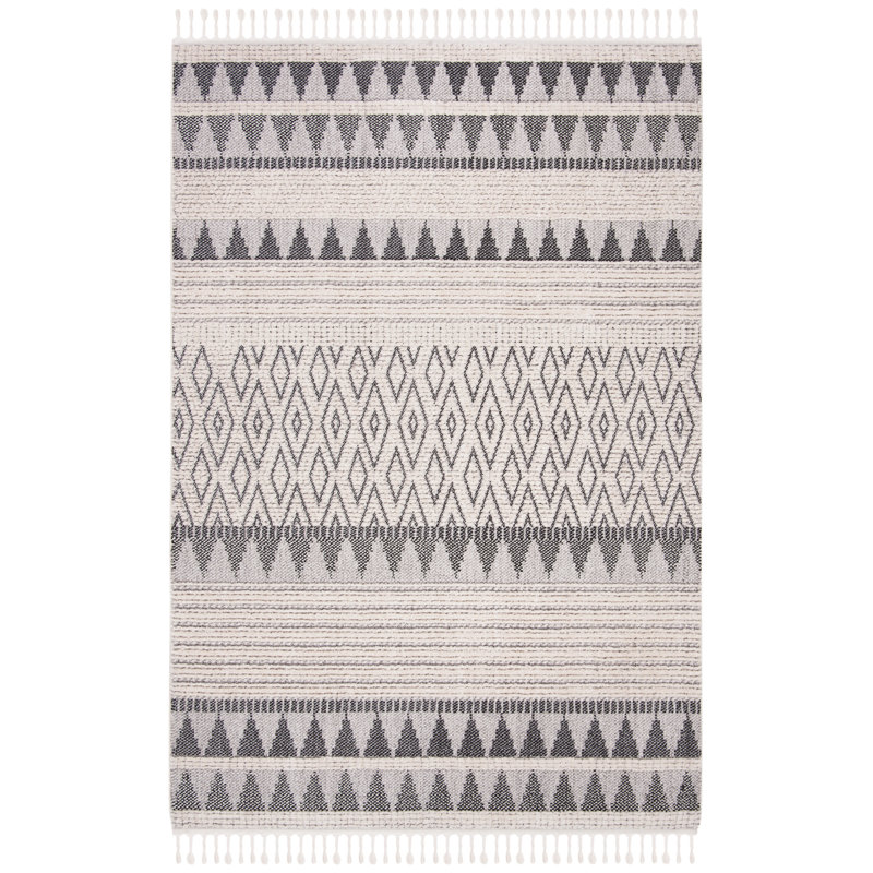 Mazzola Geometric Area Rug, Rectangle 122 x 183 cm