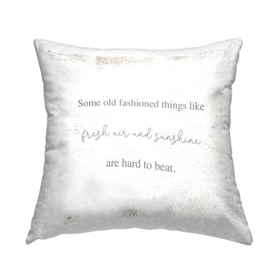 Polyester Throw Square Pillow Cover & Insert by Daphne Polselli