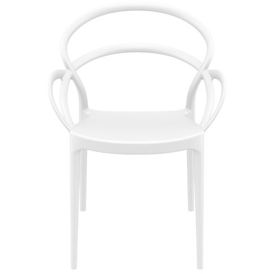 Farrah Stacking Patio Dining Armchair
