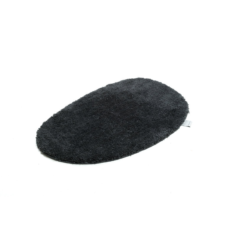 Oval Bath Mat, Anthracite