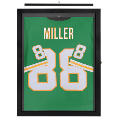 18x24 Kids Jersey Frame Display Case - Shadow Box Frame - Black