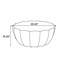 Table basse imperméable 35,43 po MgO-130908165-130908166