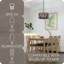 Lustre tambour 17 lumières 5 po 17 po, finition bois de noyer et finition noire 17 po