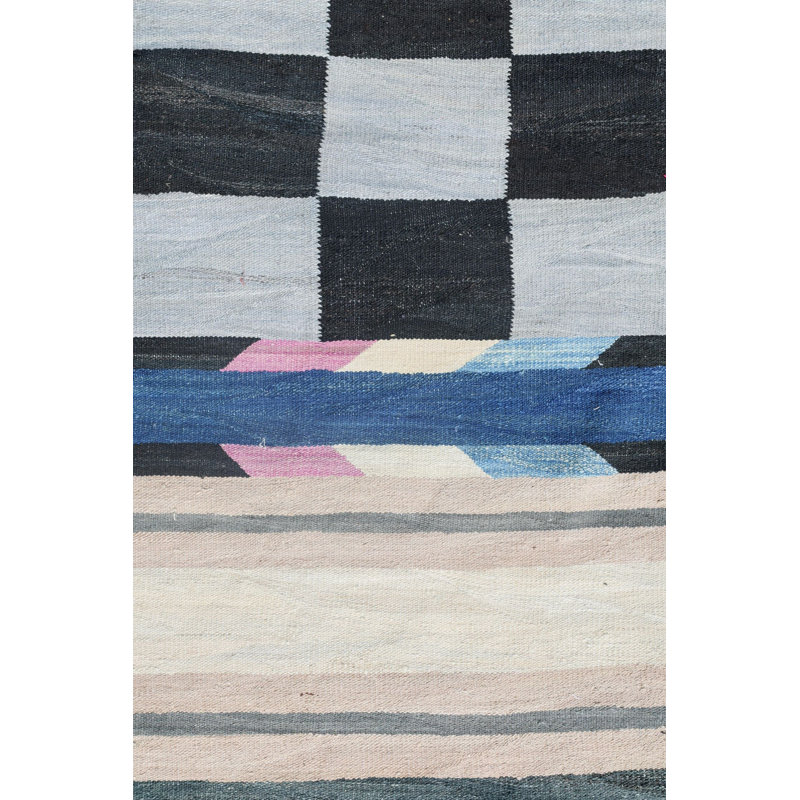 Laine neuve afghane Navajo sur coton 12 pi x 17 pi 2 po