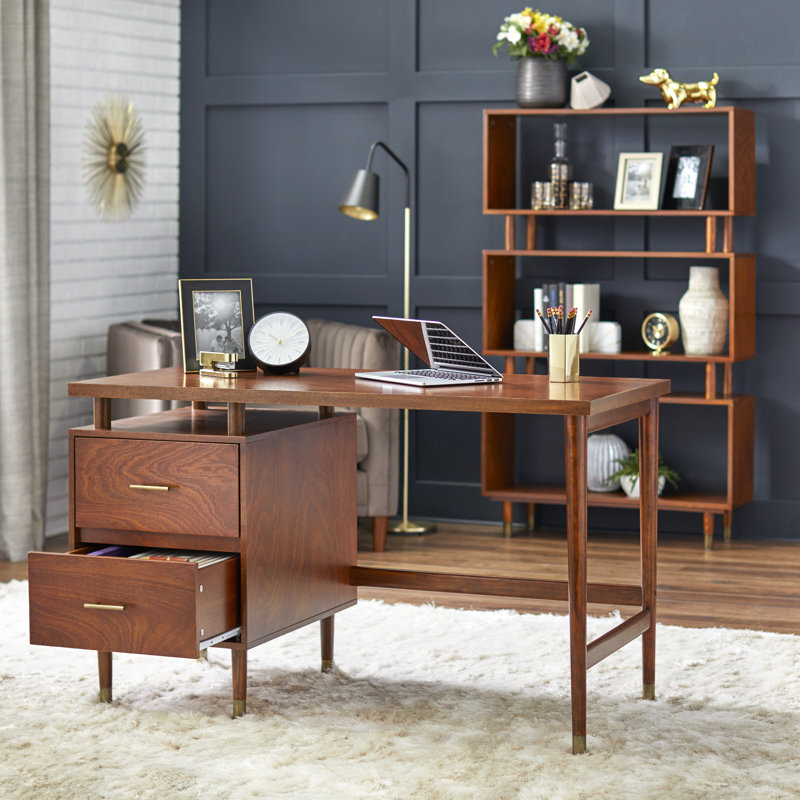 Camylle Writing Desk, Walnut