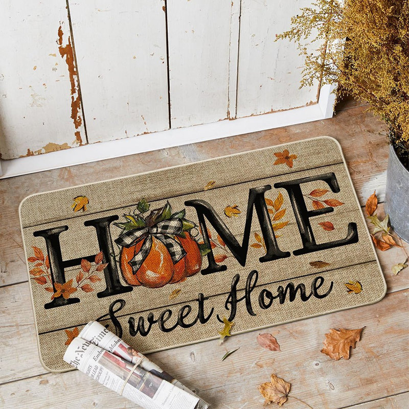 Paillasson Home Sweet Home Pumpkin