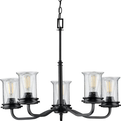 Lustre classique à 5 lumières ombrées Nedmond