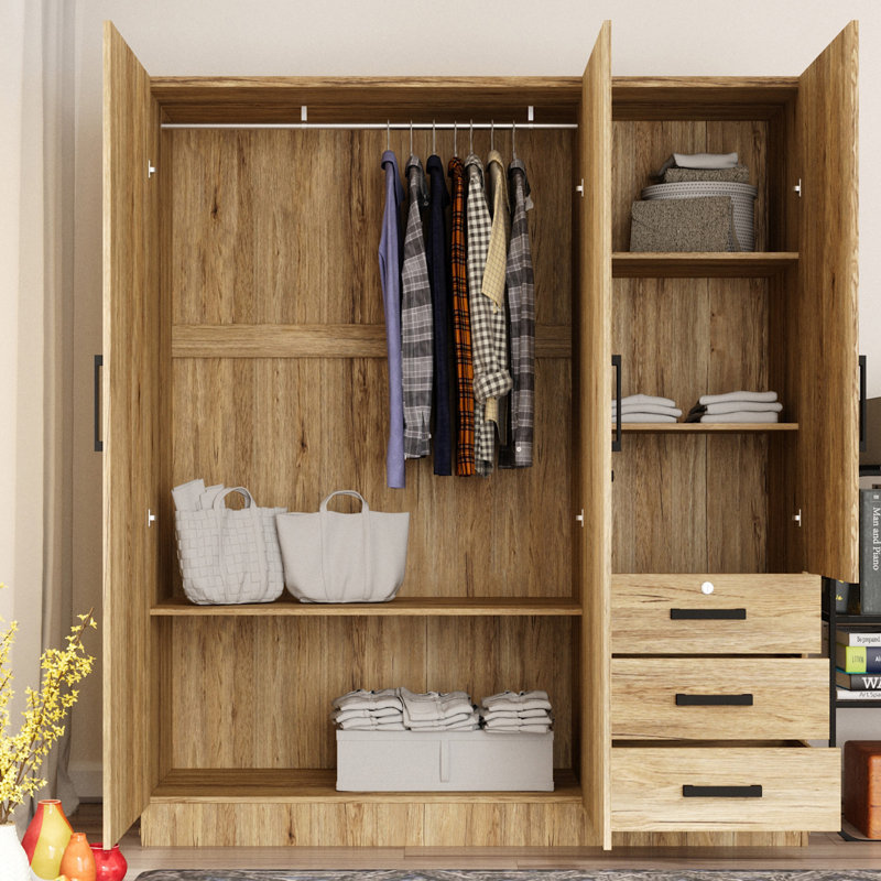 Armoire Kneeland, Chêne naturel