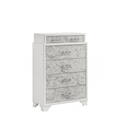 Sophisticated Wooden Chest With Multiple Drawers For Versatile Storage