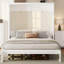 Lit escamotable pleine grandeur pleine grandeur pliable dans une armoire, lit mural pliant à structure solide pour petites chambres, blanc-1495387025-1495387024