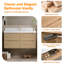 Ensemble de meuble-lavabo mural 48 po avec lavabo Dyerville