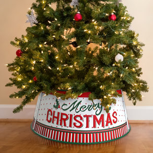 Metal Christmas Tree Skirts & Collars