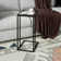 Alexis Glass Top End Table