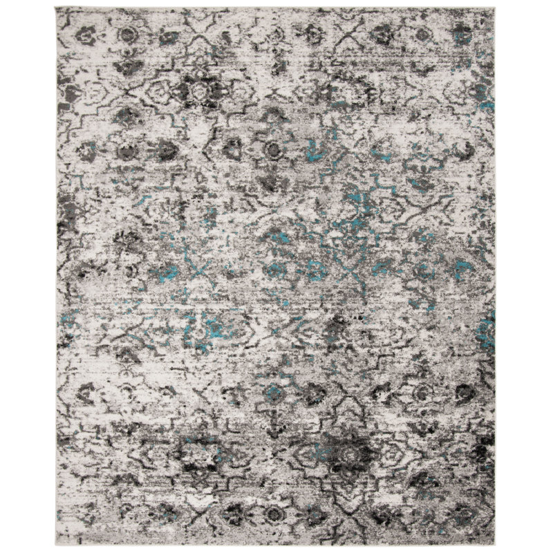 Olius Performance Abstract Rug, Rectangle 3' x 5'
