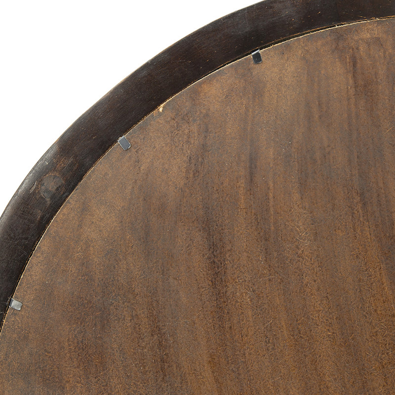 Miroir transitionnel en bois de manguier - Rehaussez l'ambiance de votre pièce, Brun