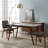 Pinecone Solid Wood Base Dining Table-1834610298