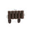 Pettit 59.9948cm H x 11.9888cm W Dark Brown Plastic Lawn Edging