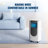 Portable Air Conditioner 8,000 BTU ASHARE(5,000 BTU SACC), Portable AC Cool Rooms up to 250 Sq.Ft, 3-in-1 AC Unit with Remote Control&24H Timer, Window Kit Included
