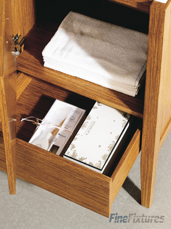 Ensemble de meuble-lavabo simple 20 "Hendrix, Blé