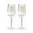 Chilling Stemmed Wine FREEZE in Marble