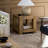 Keaton Emmer End Table-Aged Smoked Oak