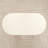 Jasmarie 51.2" x 25.6“ Oval Sintered Stone Top and Solid Oak Base Coffee Table