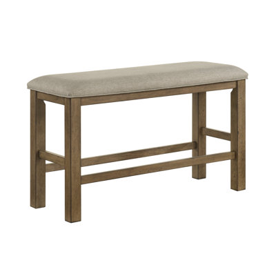 Banc à hauteur de comptoir brun / beige Cockrell
