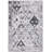 Hundt Southwestern Area Rug in Gray/White-775141927