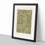 Indo-Persian Pattern with Flowers by Albert Racinet - Framed Print-55769071-55769072