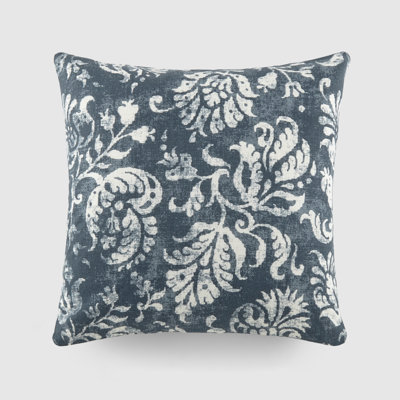 Cotton Throw Square Pillow Cover & Insert