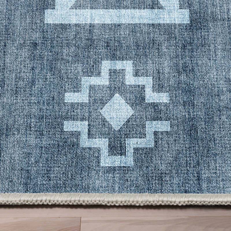 Tapis tissé à plat Kehr Bottineau, Rectangle 5 pi 3 po x 7 pi 3 po