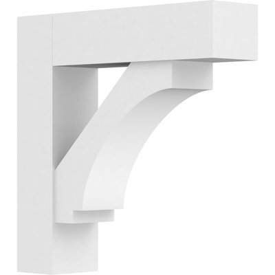 Support standard en PVC de qualité architecturale avec extrémités en bloc