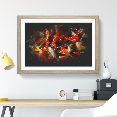Many Fish - Picture Frame Graphic Art