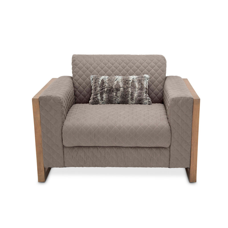 Fauteuil club en polyester Hudson Ferry