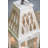 31.7'' H Wood Wall Lantern