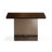 Modern Nut-Brown Solid Wood Console Table-336512643