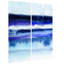 Shore Break Abstract A and B - Sans cadre, ensemble de reproductions d'art sur verre