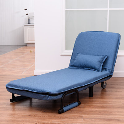Folding 1 Seater Futon Chair