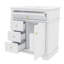 Tablette de meuble-lavabo pratique 30 pouces avec lavabo et tiroir-985716579