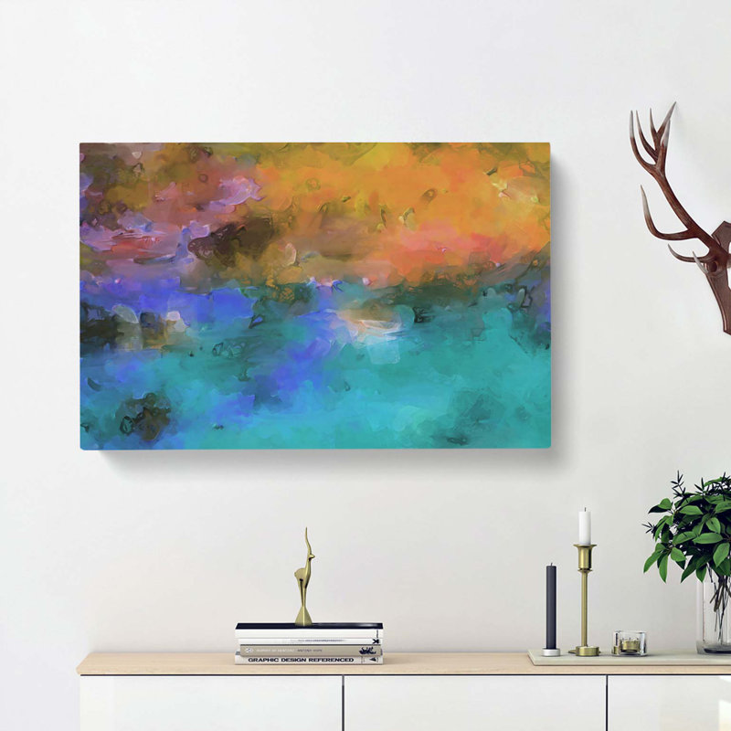 Nothing Lasts Forever In Abstract - Wrapped Canvas, 40cm H x 60cm W x 3cm D