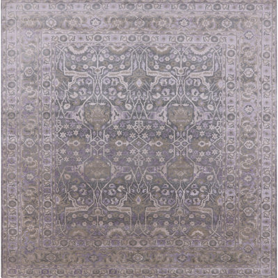 Tapis oriental gris