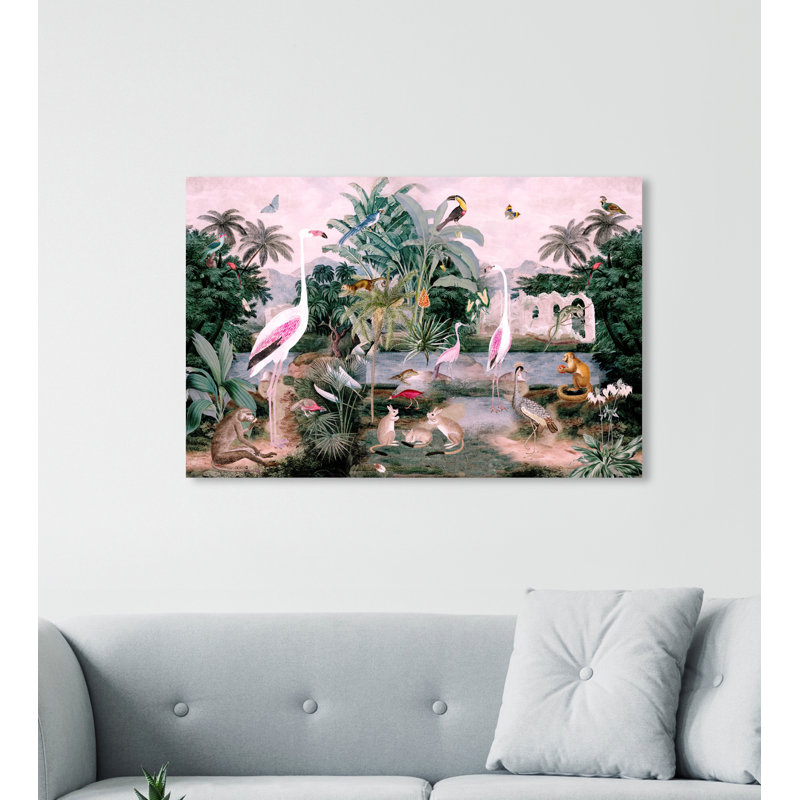 The One Place Day - Impression sur toile, H 24 po x l 36 po, Toile tendue, Sans cadre