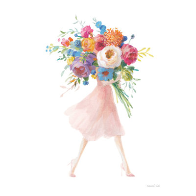 «Bursting with Flowers II», reproduction sur toile tendue